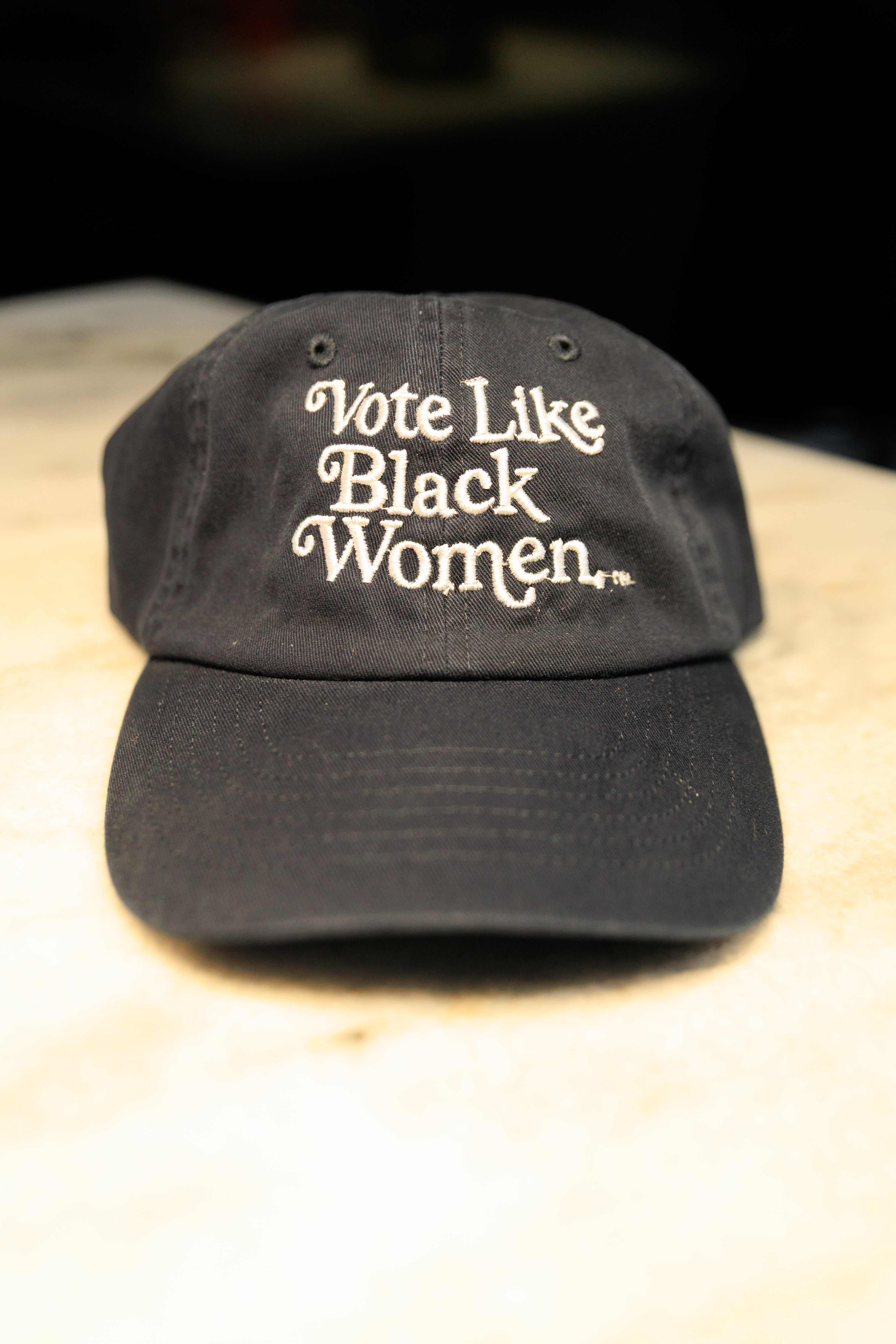 Navy Canvass "Dad Hat"